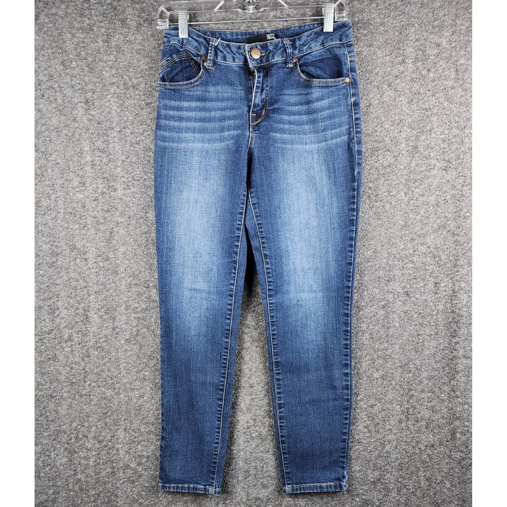 1822 Denim Jeans Womens 10 CJ8M1116A2 Blue Stretch Skinny EUC